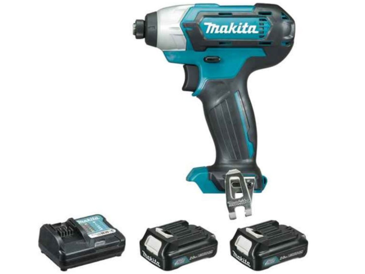 аккум. шуруповерт makita td 110 dwae в чем. (10.8 в, 2 акк., 2.0 а/ч li-ion, 1 скор., 110 нм, шурупы до 12 мм) td110dwae от BTSprom.by