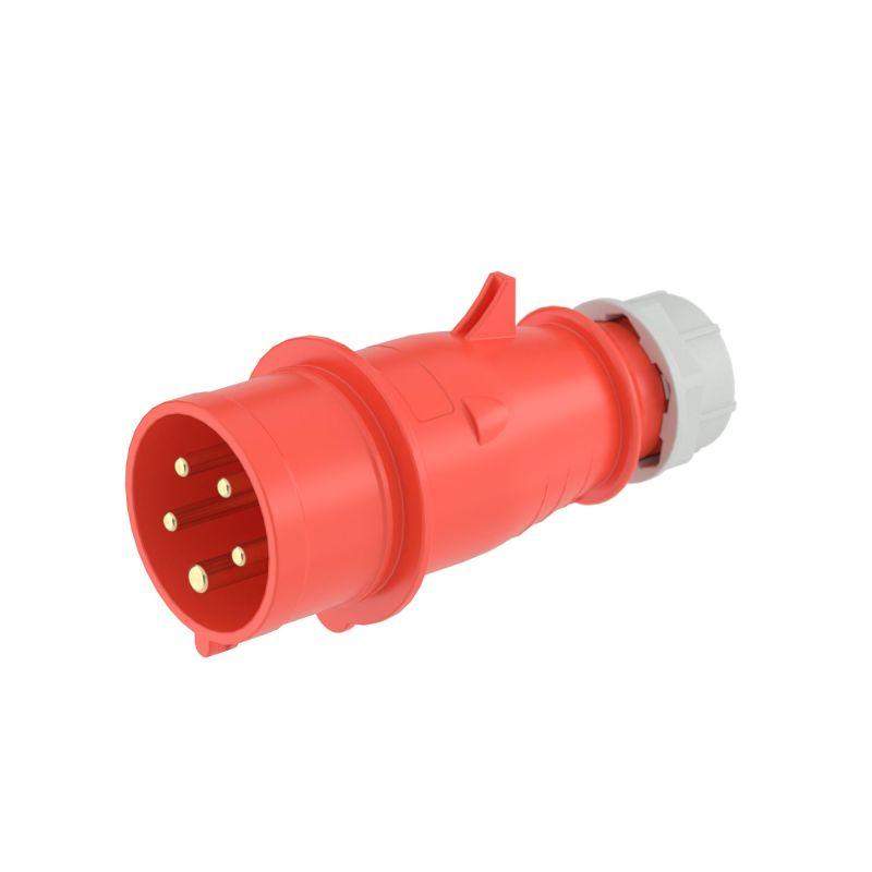 вилка кабельная cp ip44 16а 3p+e+n 400в с фазоинвертером dkc cp654-016-40-rp от BTSprom.by