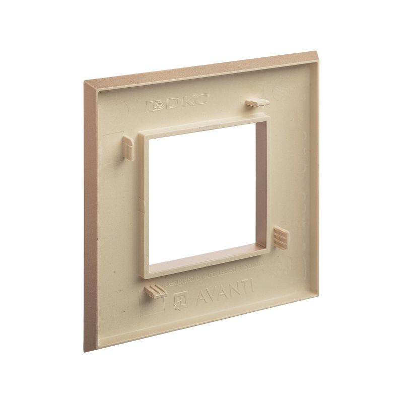  Рамка 1-м 2мод. Avanti "Кремовый жемчуг" DKC 4425902 фото в каталоге от BTSprom.by