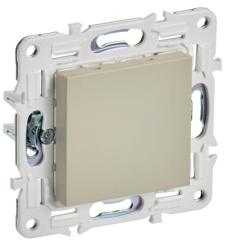 заглушка с суппортом skandy sk-c01b беж. iek sk-pl10-k10 от BTSprom.by