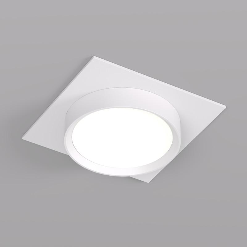 светильник встраиваемый flat ip20 до 15вт gx53 led бел. алюм. denkirs dk2090-wh от BTSprom.by