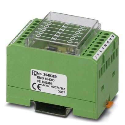 модуль диодный emg 45-dio 8e-1n5408 phoenix contact 2949389 от BTSprom.by