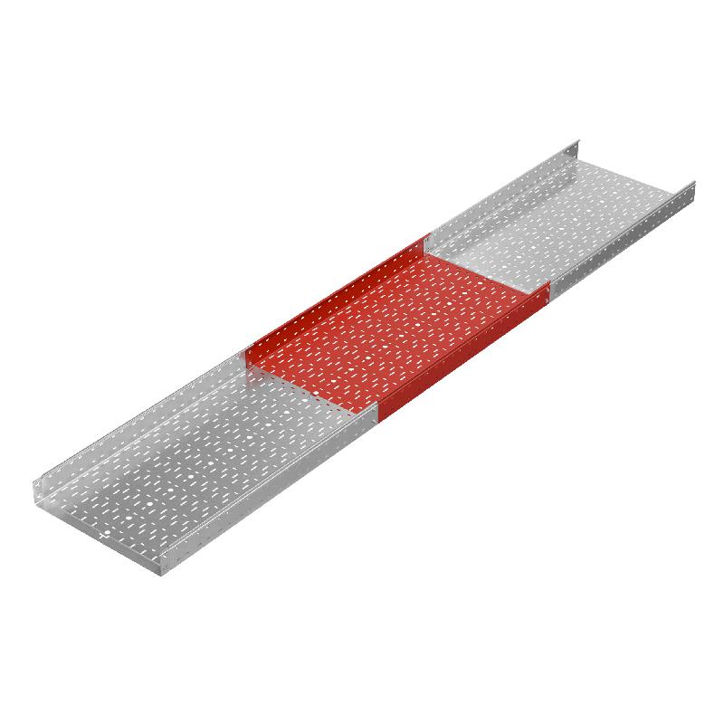 Лоток листовой перфорированный 600х100 L2500 1.5мм "Быстрый монтаж ПЛЮС" LPplus100-600-1.5-2500 HD КМ PL9593 фото в каталоге от BTSprom.by