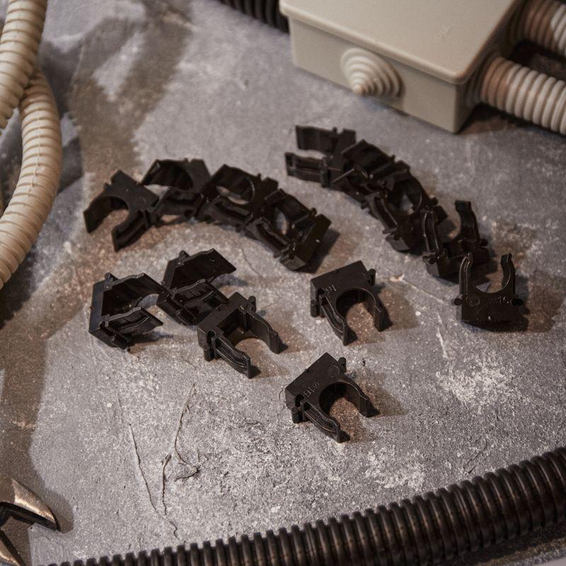  Держатель для труб (клипса) d16мм для монтажн. пистолета черн. Rexant 28-0416-2 фото в каталоге от BTSprom.by