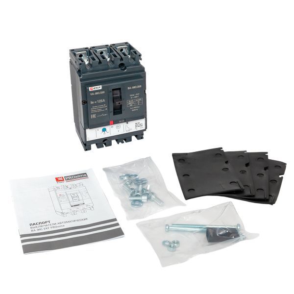  Выключатель автоматический 3п 250/125А 45кА ВА-99C Compact NS PROxima EKF mccb99C-250-125 фото в каталоге от BTSprom.by