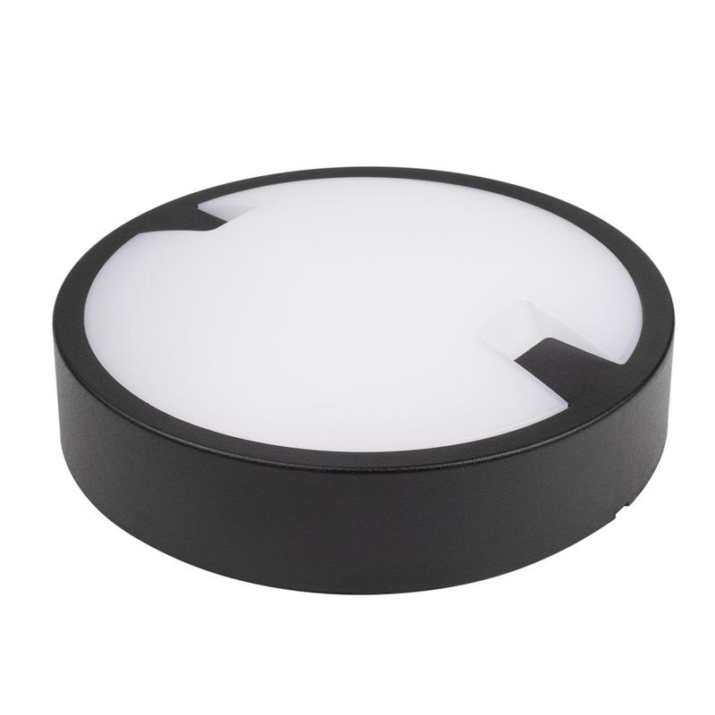 светильник светодиодный "банник" pbh-pc8-ra 12вт 4000к ip65 жкх дбп пылевлагозащ. black черн. jazzway 5048454 от BTSprom.by