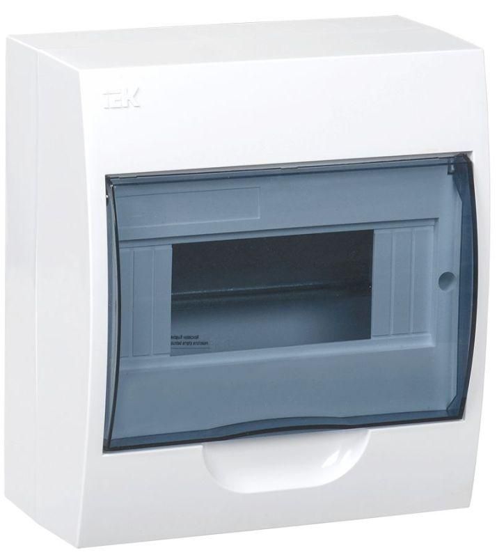 корпус навесной щрн-п-8 krepta 3 ip41 пластик. бел. iek mkp12-n-08-40-20 от BTSprom.by