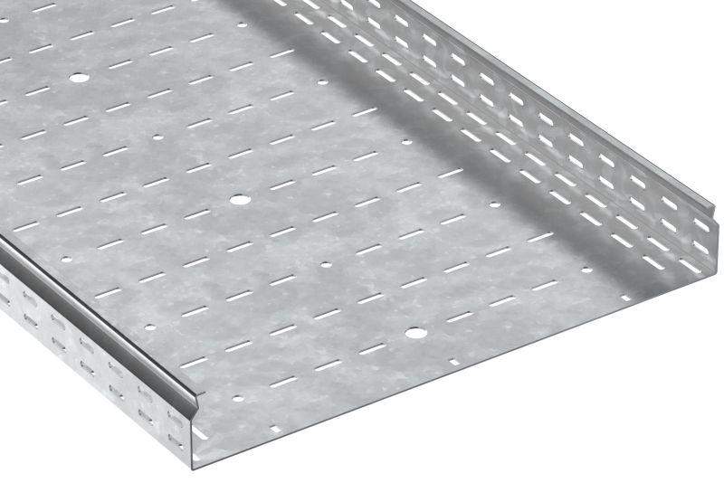 Лоток листовой перфорир. 80х600 L2000 сталь 1.5мм HDZ ESCA 7 IEK CLP10-080-600-150-2-HDZ от BTSprom.by