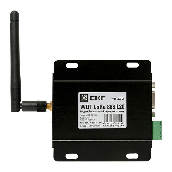  Модем беспроводной передачи данных WDT LoRa 868 L20 PROxima EKF wdt-L868-20 фото в каталоге от BTSprom.by