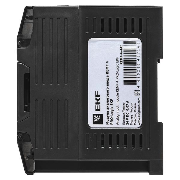  Модуль аналогового ввода REMF 4 PRO-Logic (с поверкой) EKF REMF-A-4AI-V фото в каталоге от BTSprom.by