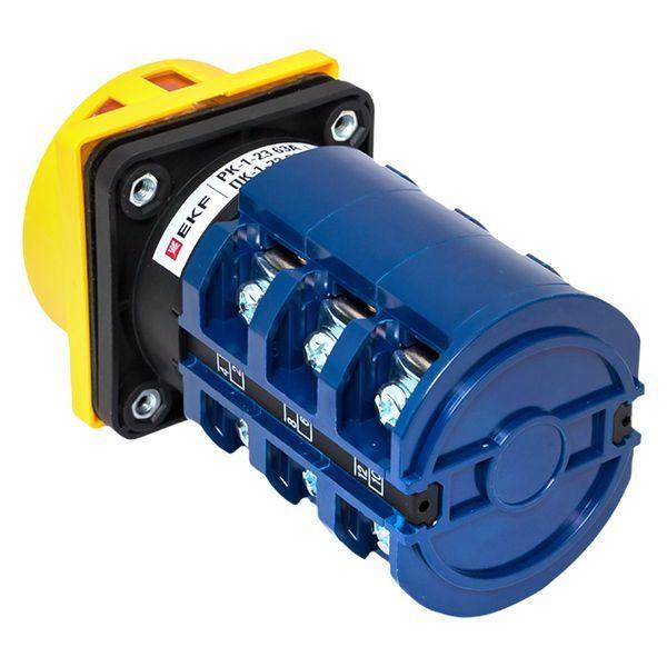  Переключатель кулачковый ПК-1-23 63А 3п "1-0-2" с блокировкой IP65 PROxima EKF pk-1-23-63-a65 фото в каталоге от BTSprom.by