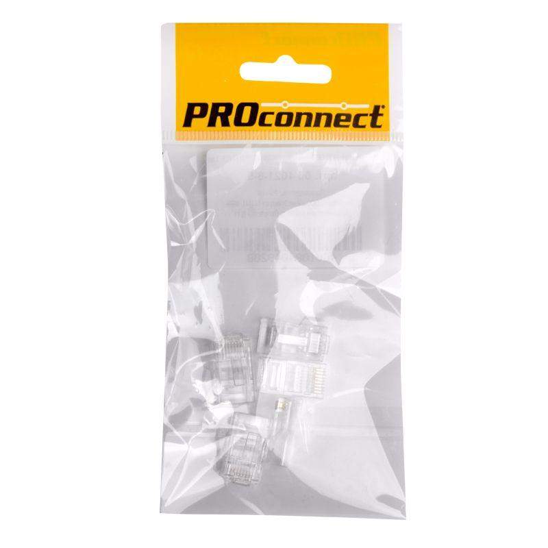 джек штекер 8р8с cat 5е эконом (уп.5шт) proconnect 05-1021-6-9 от BTSprom.by