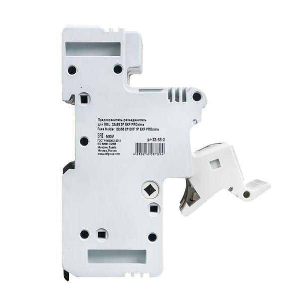  Предохранитель-разъединитель для ПВЦ 22х58 2п EKF pr-22-58-2 фото в каталоге от BTSprom.by