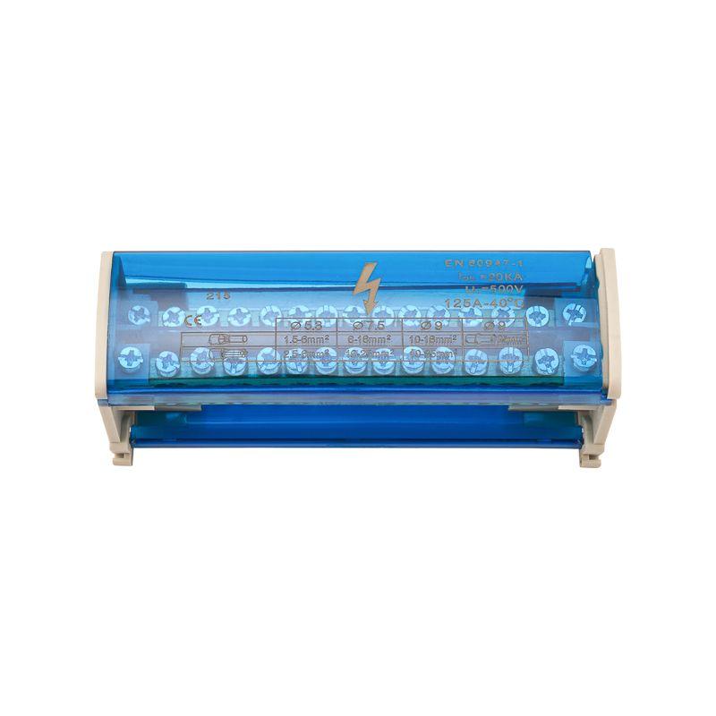 шина на din-рейку в корпусе (кросс-модуль) 2х15 rexant 11-2302-15 от BTSprom.by