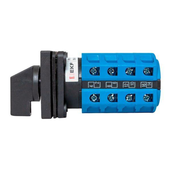  Переключатель кулачковый ПК-1-24 4п 25А "1-0-2" IP65 EKF pk-1-24-25-65 фото в каталоге от BTSprom.by