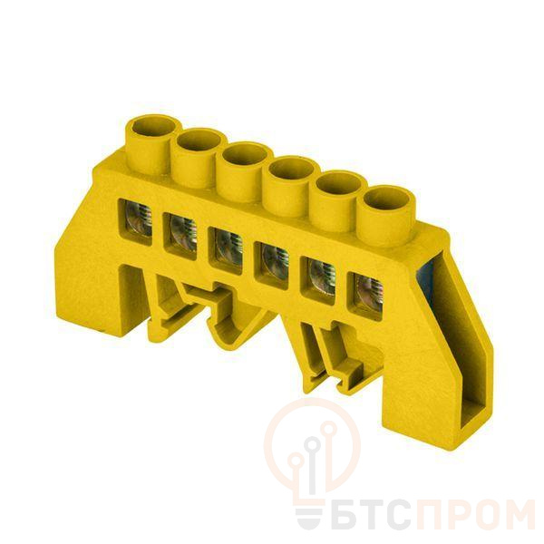 Шина нулевая PE 8х12 6 отвер. латунь желт. нейлоновый корпус комбинированный PROxima EKF sn0-125-6-dpe фото в каталоге от BTSprom.by  Шина нулевая PE 8х12 6 отвер. латунь желт. нейлоновый корпус комбинированный PROxima EKF sn0-125-6-dpe фото в каталоге от BTSprom.by