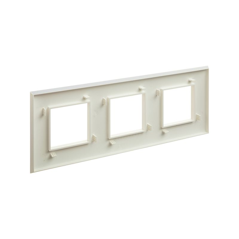  Рамка 3-м 6мод. Avanti "Белый жемчуг" DKC 4420906 фото в каталоге от BTSprom.by