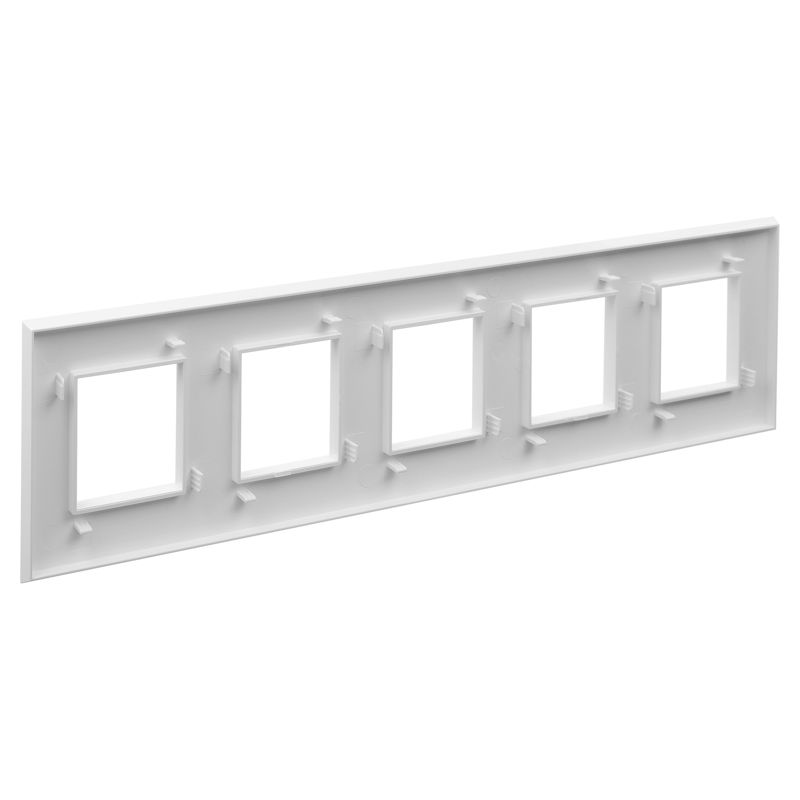  Рамка 5-м 10мод. Avanti "Белое облако" DKC 4400900 фото в каталоге от BTSprom.by