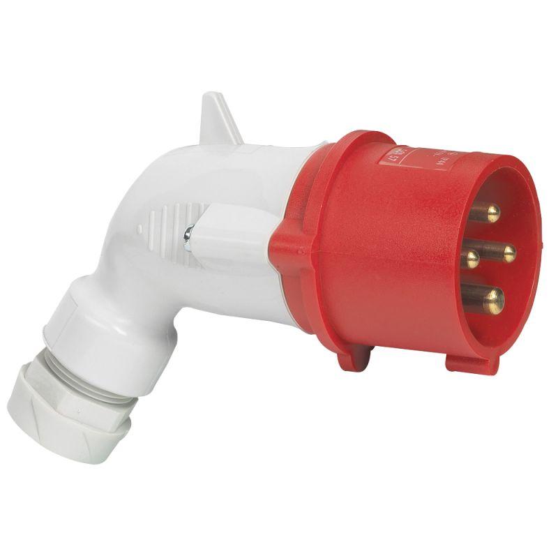 вилка мобильная угловая 16а 3к+з 380в ip44 leg 056457 от BTSprom.by