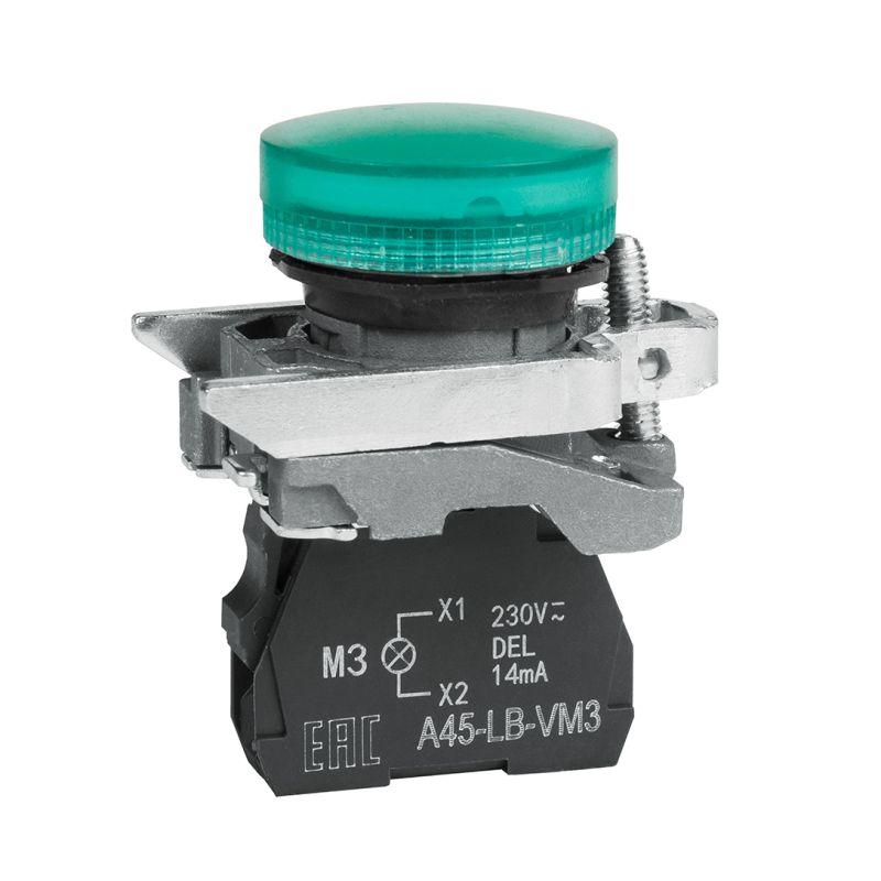лампа сигнальная optisignal d22 c4-l-m3 зел. металл 230-240vac xb4bvm3 кэаз 332174 от BTSprom.by