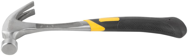  Молоток-гвоздодер Профи 29мм 450г цельнометал. FIT 44791 фото в каталоге от BTSprom.by