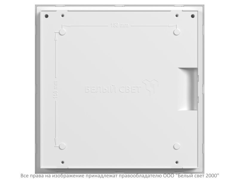  Оповещатель пожарный световой BS-VETERIS-10-F1-24 Белый свет a24642 фото в каталоге от BTSprom.by