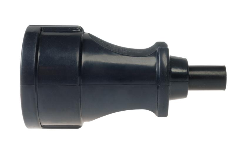  Розетка кабельная ABS-пластик прямая б/з 10А 250В IP20 REV черн.Duwi 30457 9 фото в каталоге от BTSprom.by