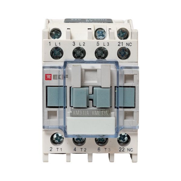  Контактор КМЭ 12А кат. 24В AC 1НЗ PROxima EKF ctr-s-12-24-nc фото в каталоге от BTSprom.by