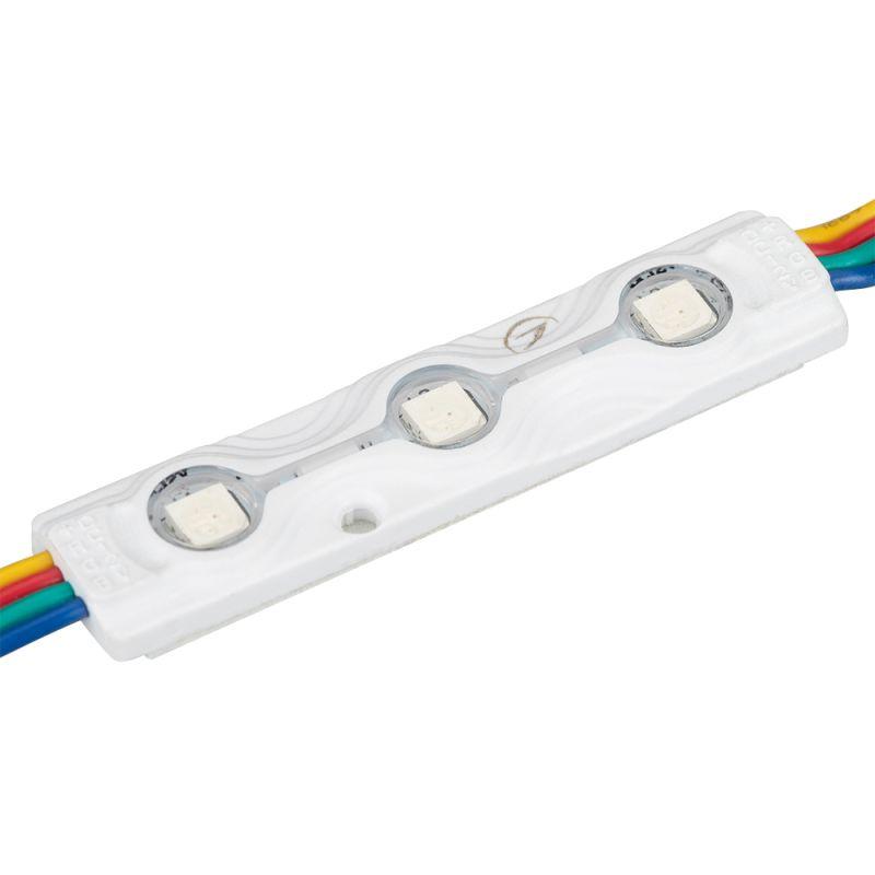модуль герметичный arl-orion-r07-12v rgb 5050 3led закрытый arlight 026540 от BTSprom.by