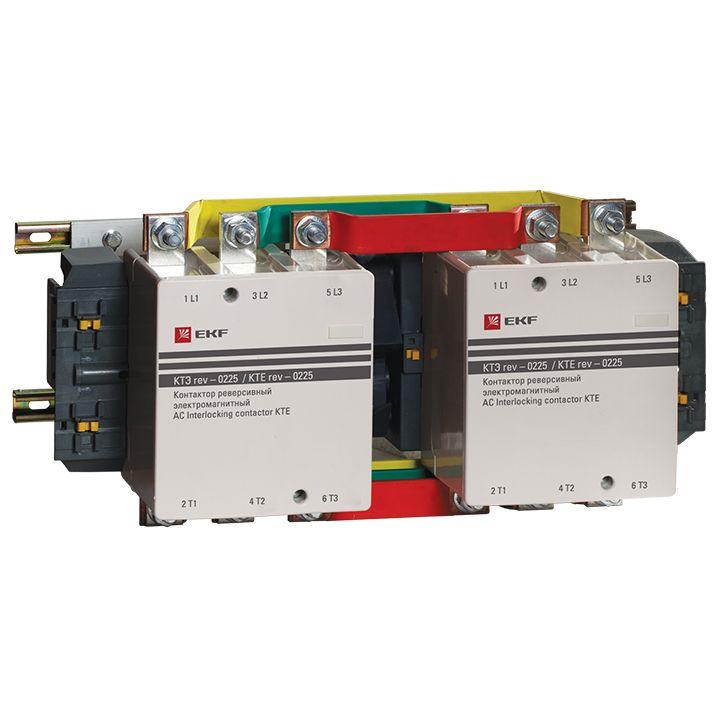 контактор реверсивный ктэ 225а кат. 230в ac 2но ekf ctr-b-r-225 от BTSprom.by