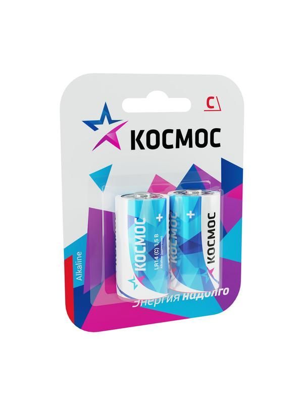 элемент питания алкалиновый c/lr14 максимум bp2 (блист.2шт) космос koclr14max2bl от BTSprom.by