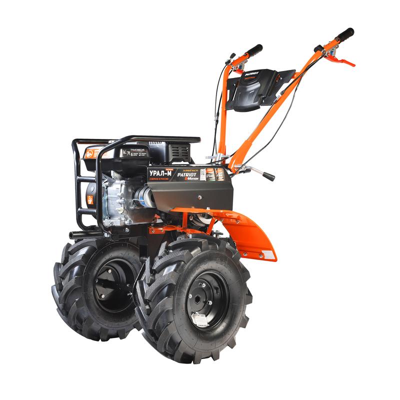 мотоблок бензиновый урал m (колеса extreme) patriot 440107007 от BTSprom.by