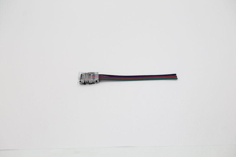 разъем 4pin с проводом для led ленты rgb 10мм (подключение ленты к источнику питания) varton v4-r0-70.0024.str-0002 от BTSprom.by
