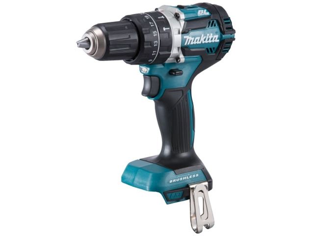 аккум. ударная дрель-шуруповерт makita lxt dhp 484 z в кор. (18.0 в, без аккумулятора, 2 скор., 54 нм, шурупы до 10 мм, сверление в металле до 13 мм) dhp484z от BTSprom.by