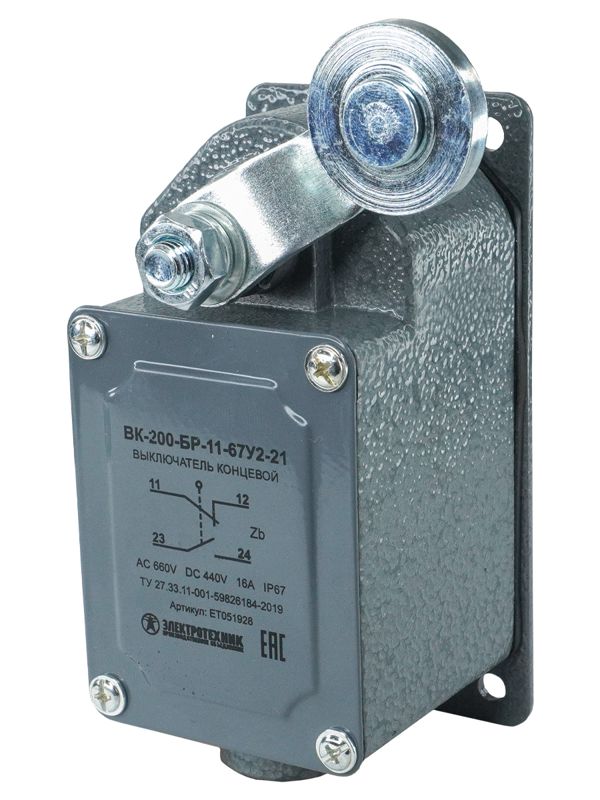 выключатель конечн. вк-200 бр11-67у2-21 электротехник et051928 от BTSprom.by