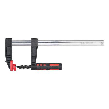 струбцина винтовая advance hclf02-0300 (300мм тип f 80х270мм 2500 н сталь/чугун) p.i.t. hclf02-0300 от BTSprom.by