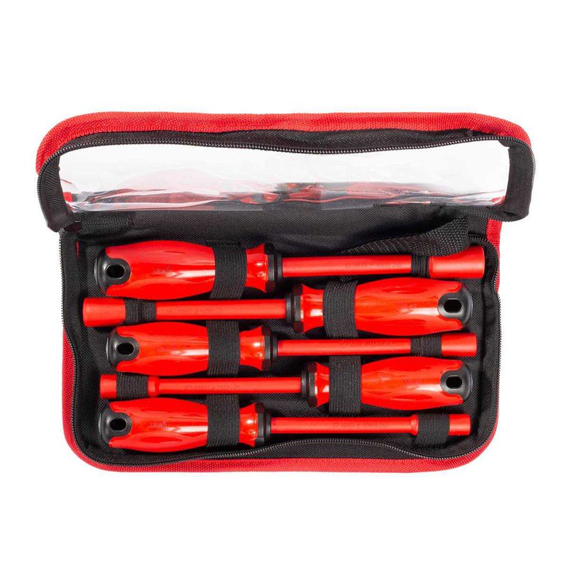 набор торцевых диэлектрических отверток нио-2205-т серия профи квт 88927 от BTSprom.by