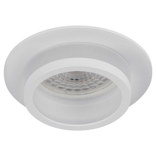  Светильник встраиваемый алюм. KL89 WH MR16/GU5.3 бел. Эра Б0054356 фото в каталоге от BTSprom.by