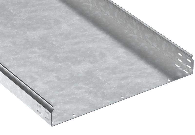 Лоток листовой неперфорир. 80х600 L2000 сталь 2.0мм HDZ ESCA 7 IEK CLN10-080-600-200-2-HDZ от BTSprom.by