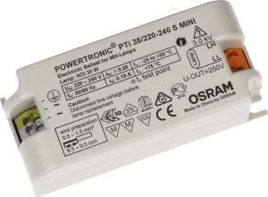 аппарат пускорегулирующий электронный (эпра) pti 35/220-240 s mini vs20 osram 4008321955906 от BTSprom.by