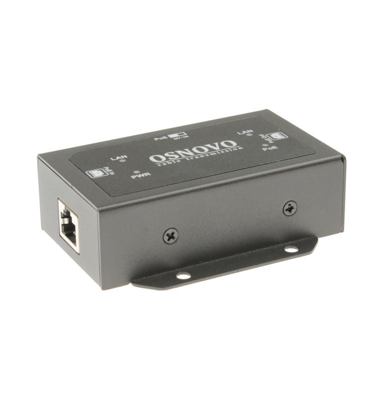 удлинитель poe e-poe/2g(90вт) 10m/100m/1000m gigabit ethernet до 700м со встроен. грозозащитой 6кв osnovo 14515 от BTSprom.by