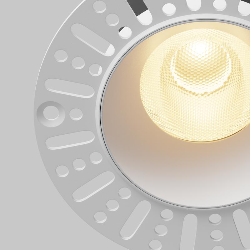  Светильник Dip 15Вт 2700К 50град. встраив. Maytoni DL121-15W-2.7K-TRS-W фото в каталоге от BTSprom.by