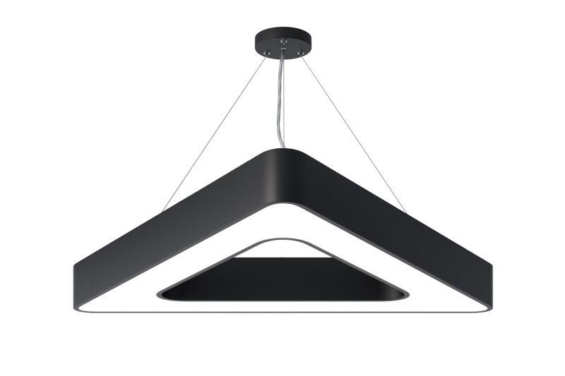 светильник светодиодный geometria delta spo-154-b-40k-042 42вт 4000к 2300лм ip40 800х800х80 черн. подвесной эра б0050581 от BTSprom.by