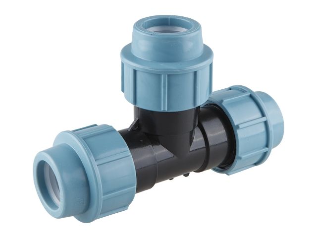тройник пэ 40, av engineering (полипропилен, макс.  16 бар, макс.  40 °с) ave107404040 от BTSprom.by