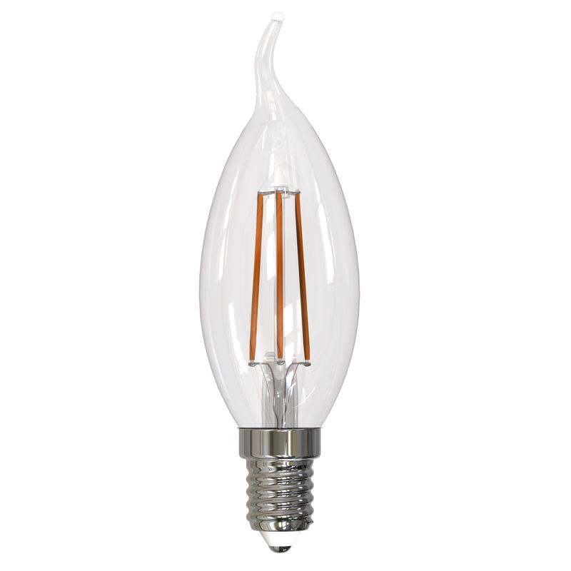 лампа светодиодная led-cw35-9w/3000k/e14/cl/dim gla01tr air диммир. картон uniel ul-00005189 от BTSprom.by