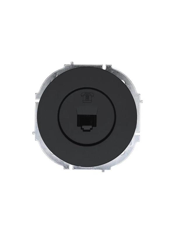розетка телефонная сп osen rj11 евро механизм черн. бархат lezard 743-4288-137 от BTSprom.by