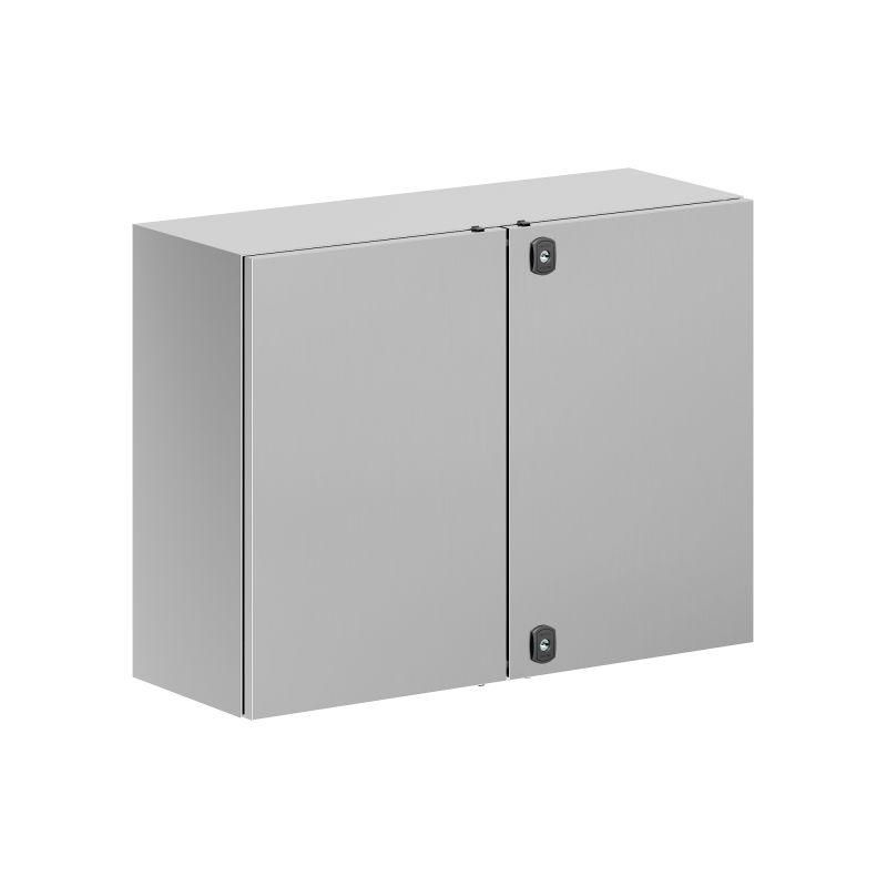 корпус навесной sth с м/п двухдверный из нержавеющей стали aisi316 600х800х300мм с фланцем dkc r5sth0683f-316 от BTSprom.by