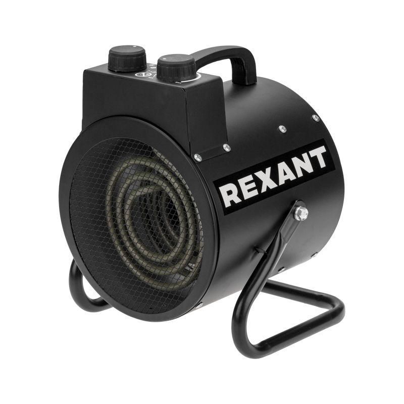 пушка тепловая электрическая круглая регулировка угла наклона тэн 2квт rexant 60-0038 от BTSprom.by