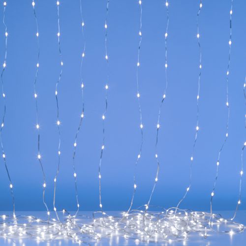  Гирлянда светодиодная "Занавес водопад" 3х2м 200LED холод. бел. IP20 ENIN-200WD Эра Б0060417 фото в каталоге от BTSprom.by