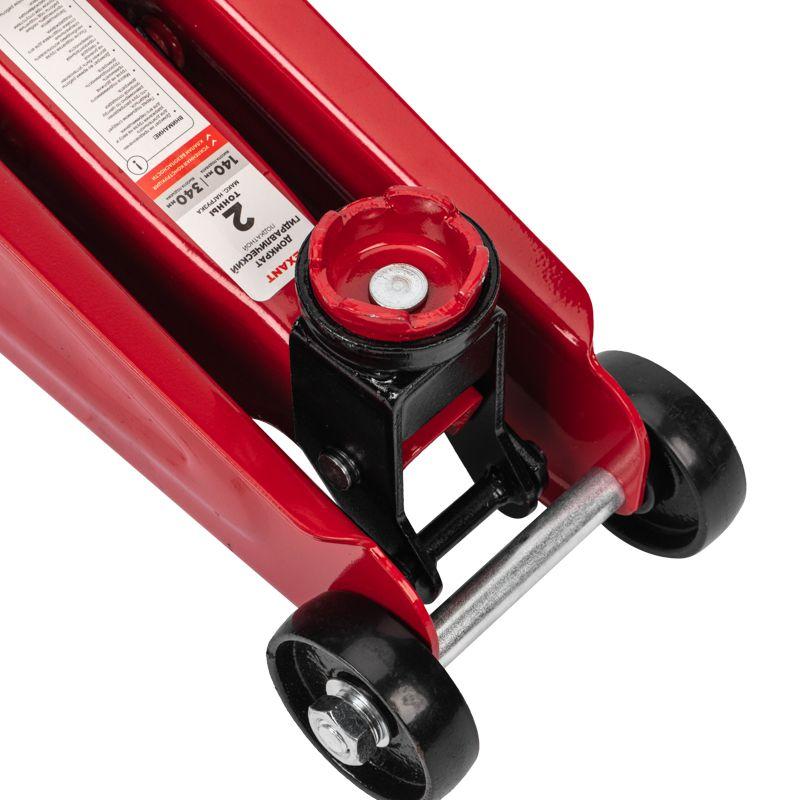  Домкрат гидравлический подкатной 2т в кейсе Rexant 80-0604 фото в каталоге от BTSprom.by